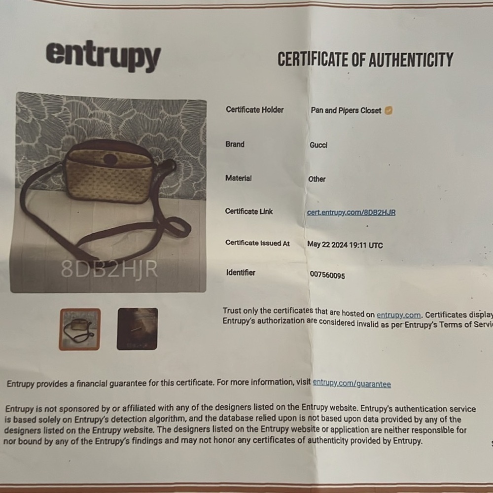 Authenticated Vintage Gucci GG Coated Canvas Leather Crossbody 007•59•0095 - Picture 15 of 16